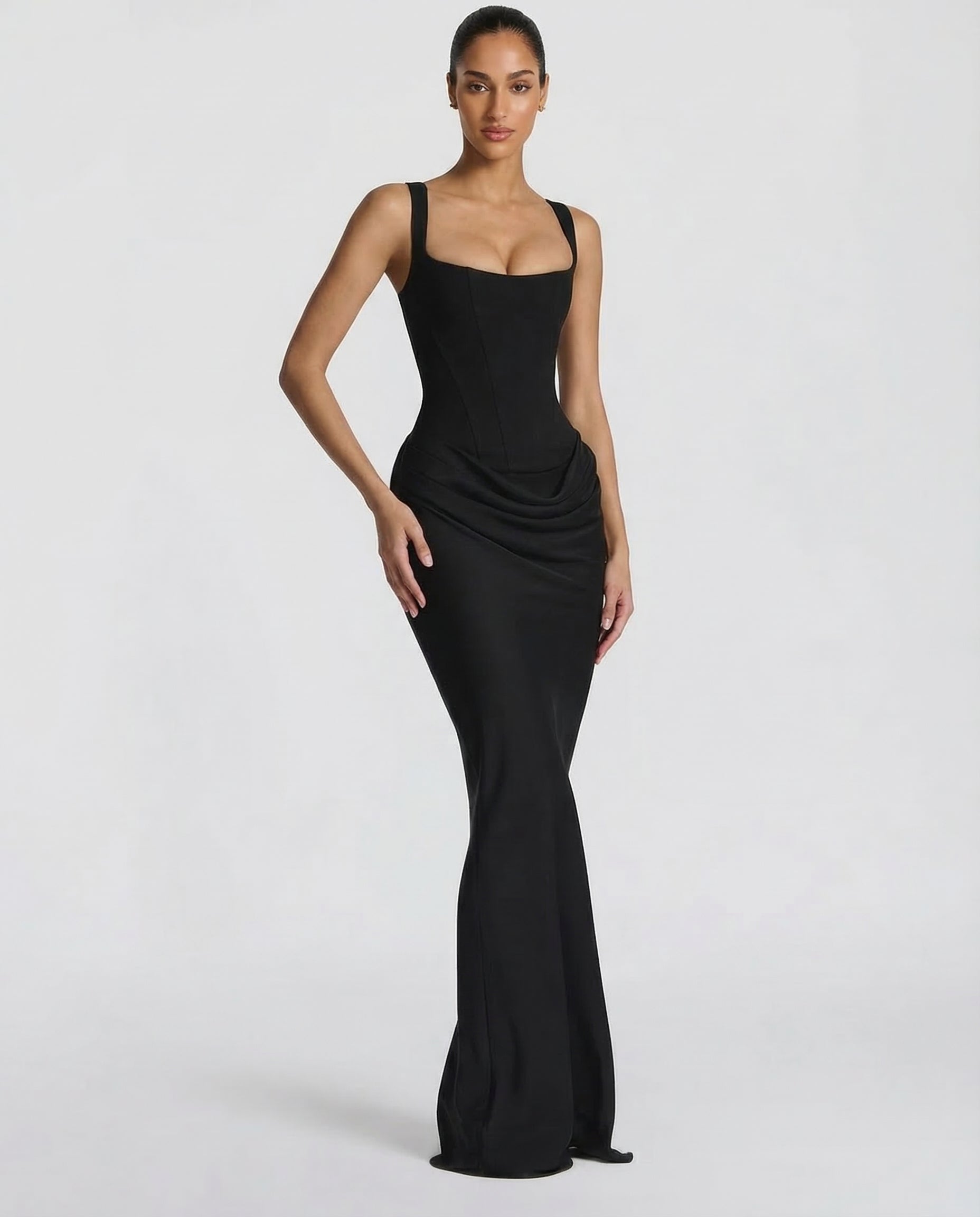 Janice - Hourglass Maxi Dress 1