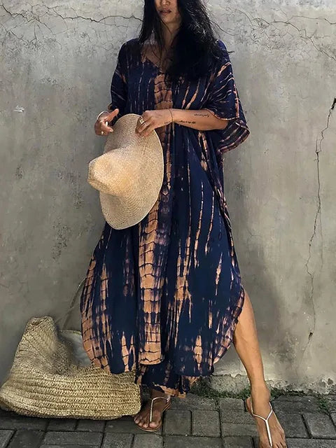 Jessica | Women Janne Caftan Maxi Summer Dress 8