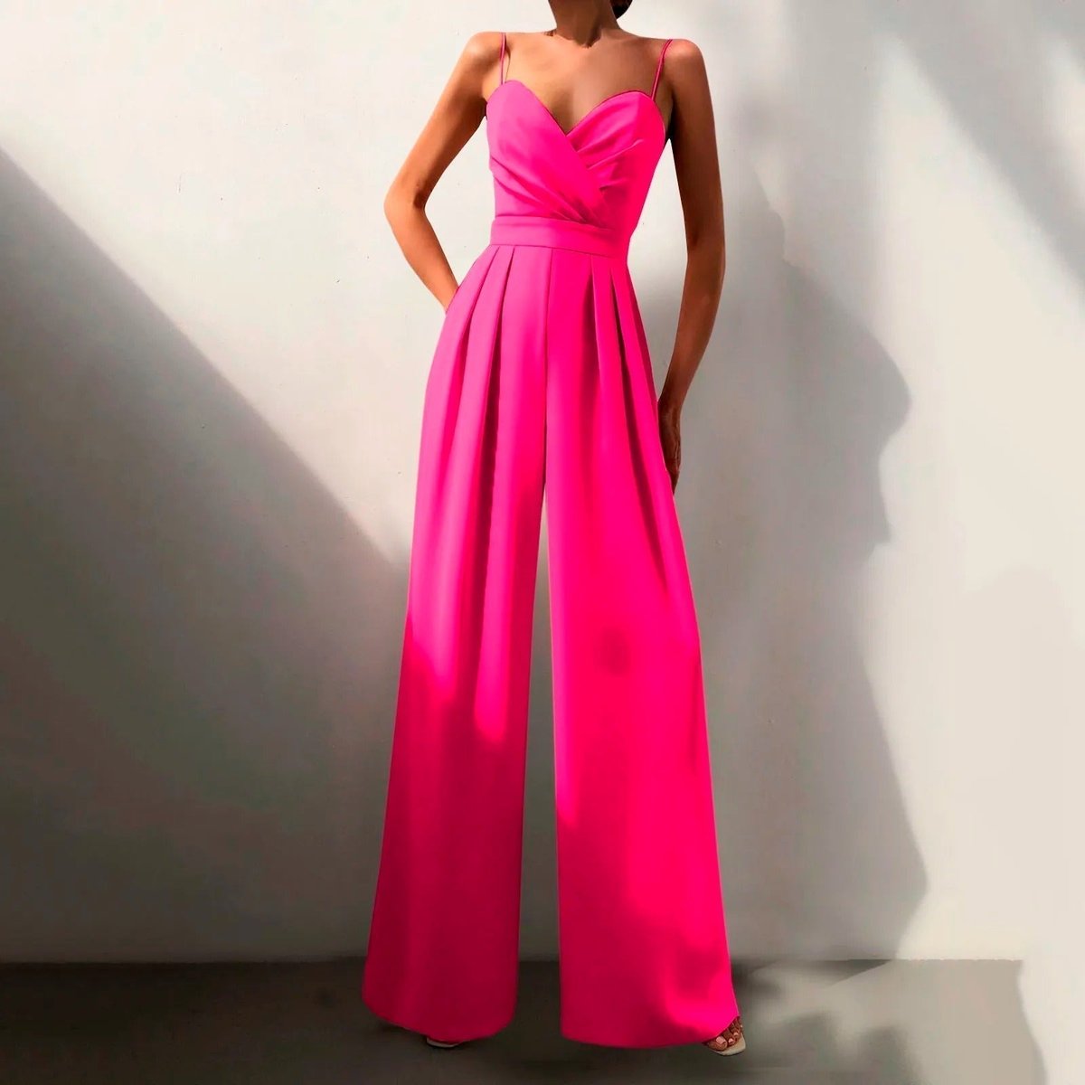 Jumpsuit | Sweetheart Wide-Leg Elegant