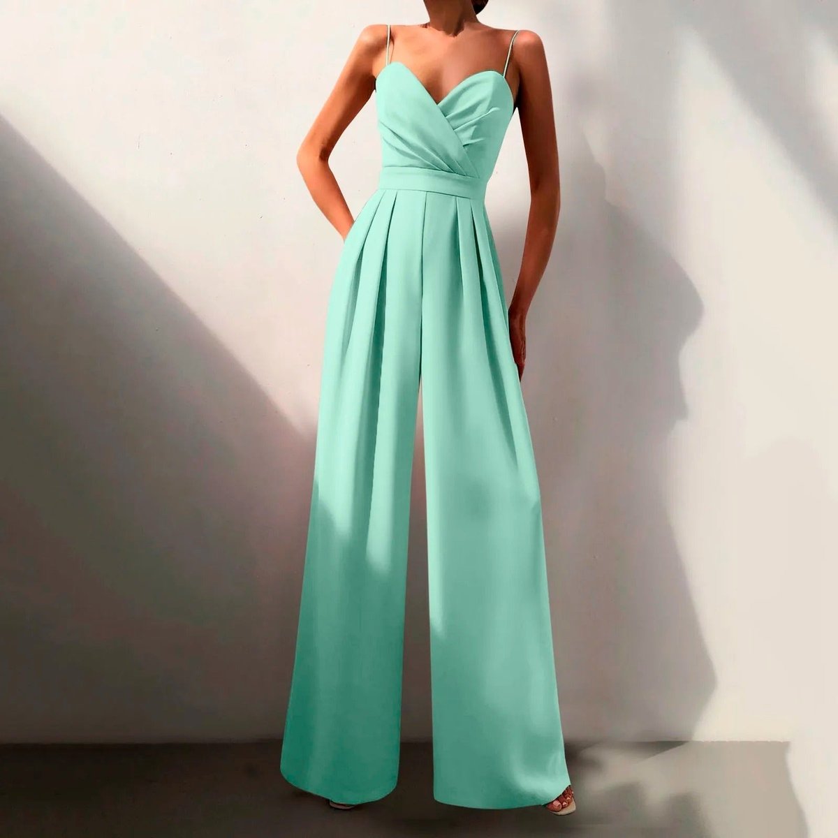 Jumpsuit | Sweetheart Wide-Leg Elegant