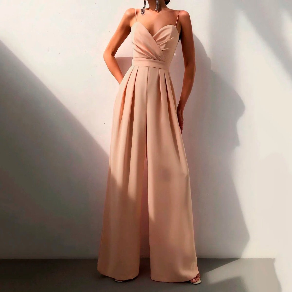 Jumpsuit | Sweetheart Wide-Leg Elegant