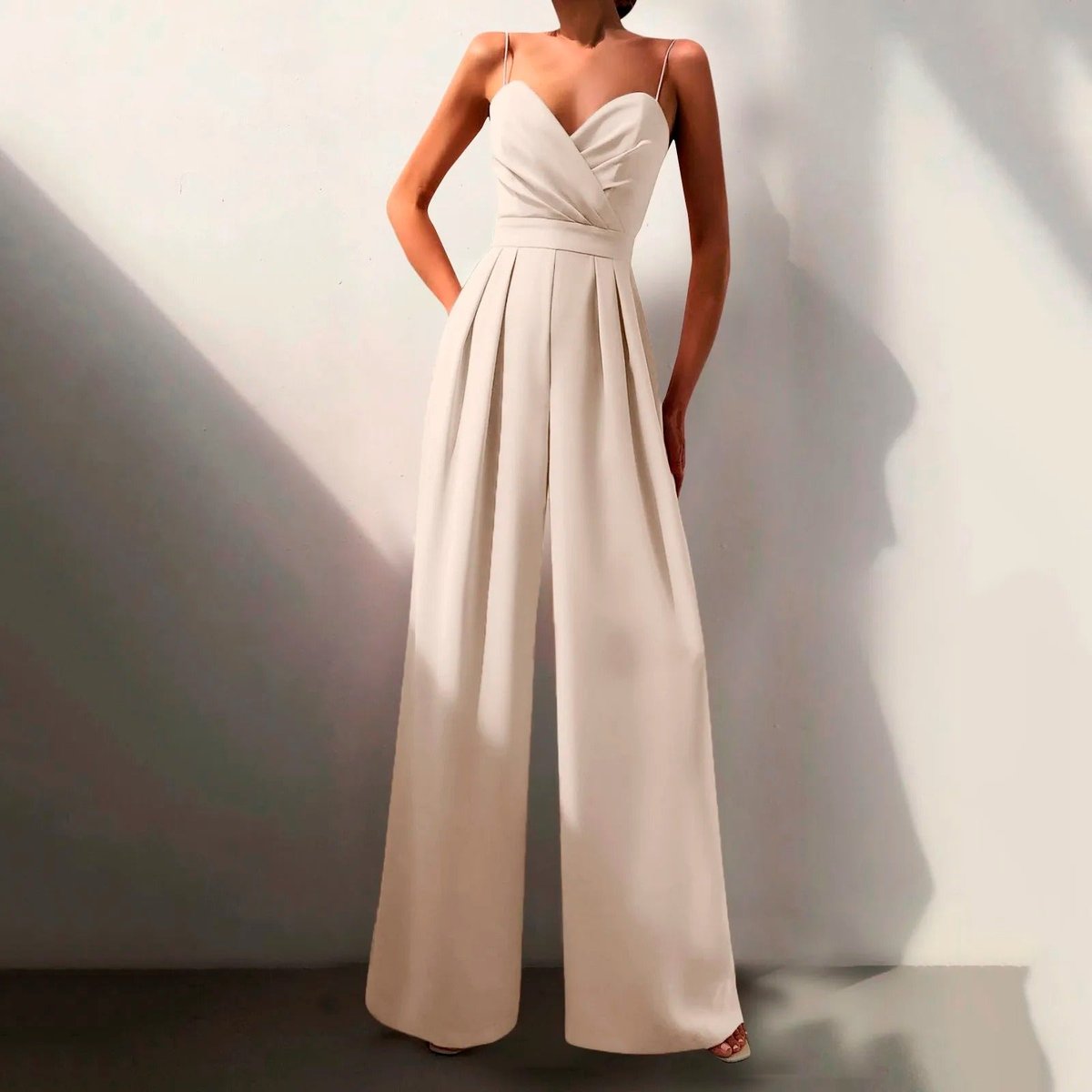 Jumpsuit | Sweetheart Wide-Leg Elegant