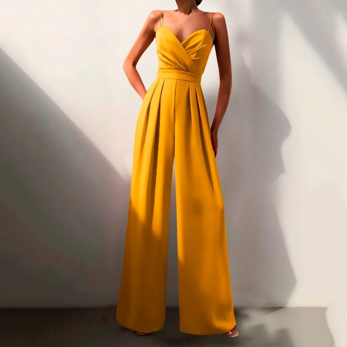Jumpsuit | Sweetheart Wide-Leg Elegant