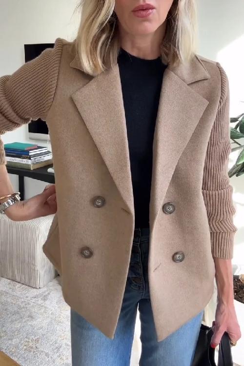 Kristiana™ Elegant Knitted Blazer 0