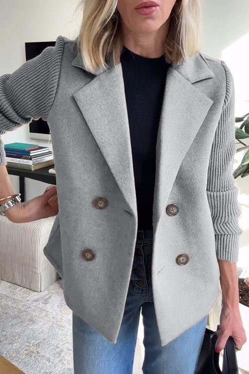 Kristiana™ Elegant Knitted Blazer 6