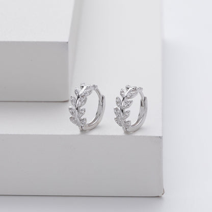 Latisha - Elegant Silver Earrings