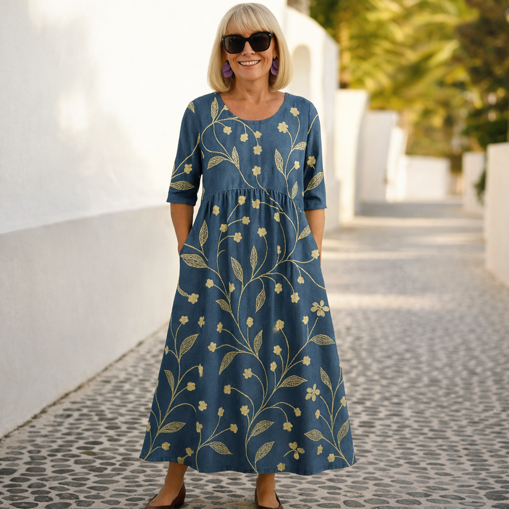 Lily | Midi Dress - Effortless Comfort 0