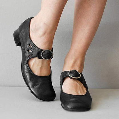 Lina - Stylish Orthopedic Leather Sandals 0