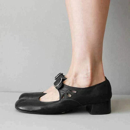 Lina - Stylish Orthopedic Leather Sandals 1