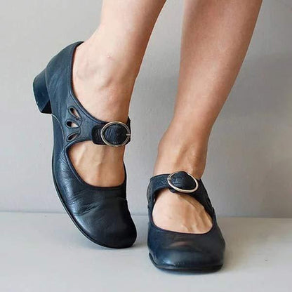 Lina - Stylish Orthopedic Leather Sandals 8