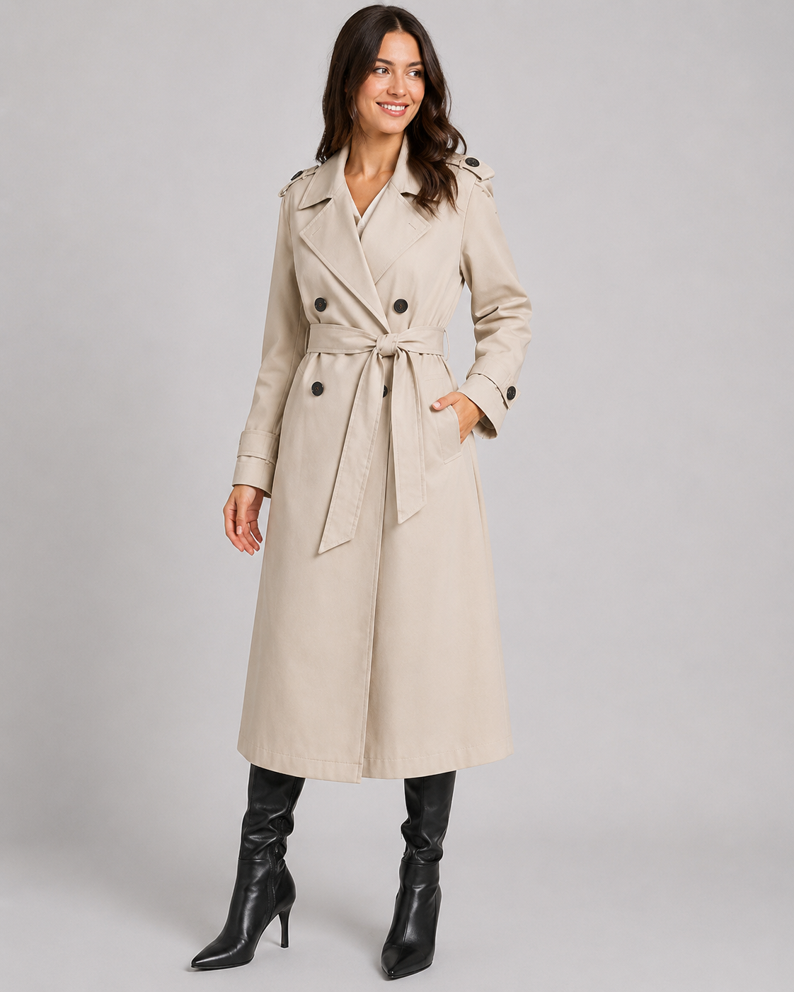Women's Trench Coat | Relaxed Fit & Lightweight 1