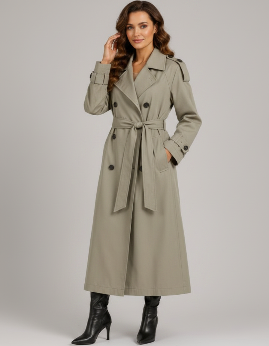 Women's Trench Coat | Relaxed Fit & Lightweight 5