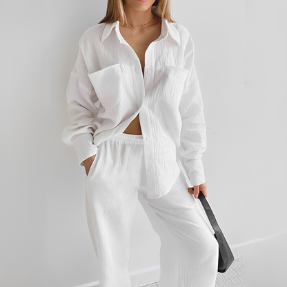 Lucille - Casual Two-Piece Outfit Set 0
