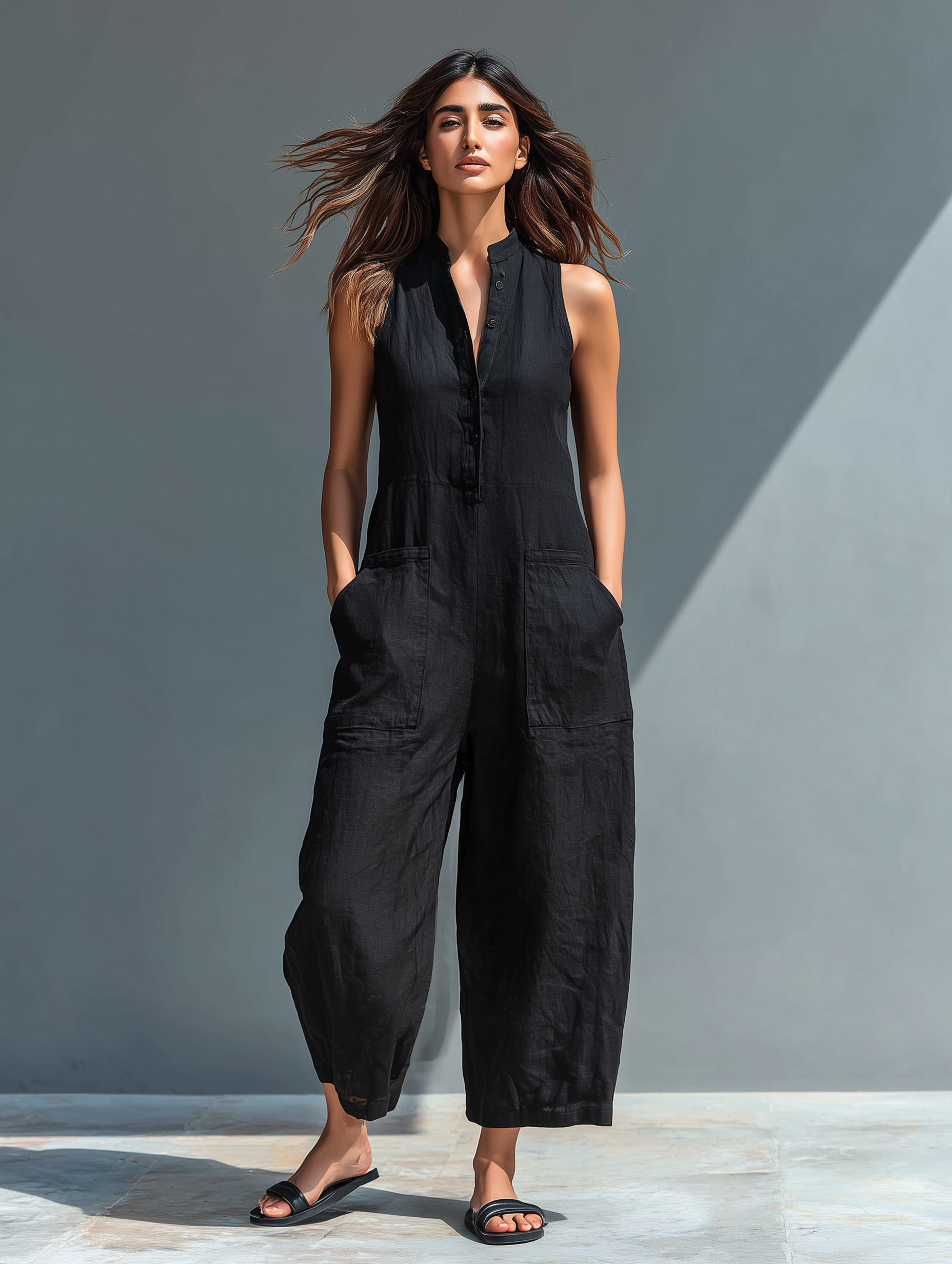 Lucy | Elegant Sleeveless Jumpsuit 0