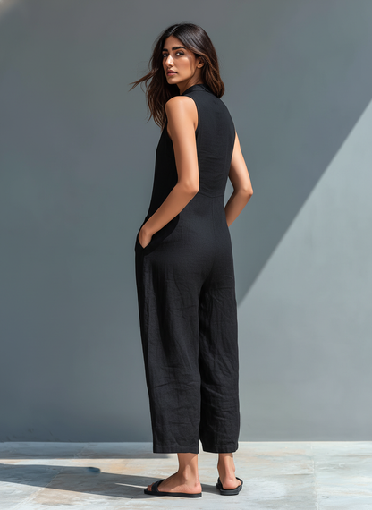 Lucy | Elegant Sleeveless Jumpsuit 2