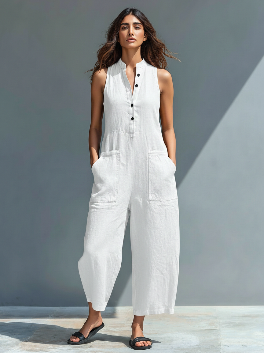 Lucy | Elegant Sleeveless Jumpsuit 6