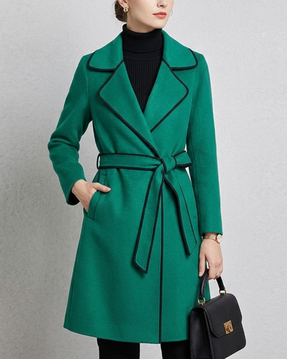 Women's Belted Trench Coat | Longline & Tailored Fit 7