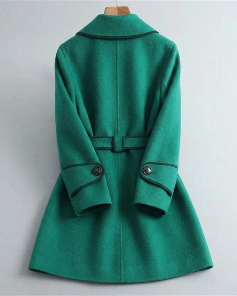 Women's Belted Trench Coat | Longline & Tailored Fit 9