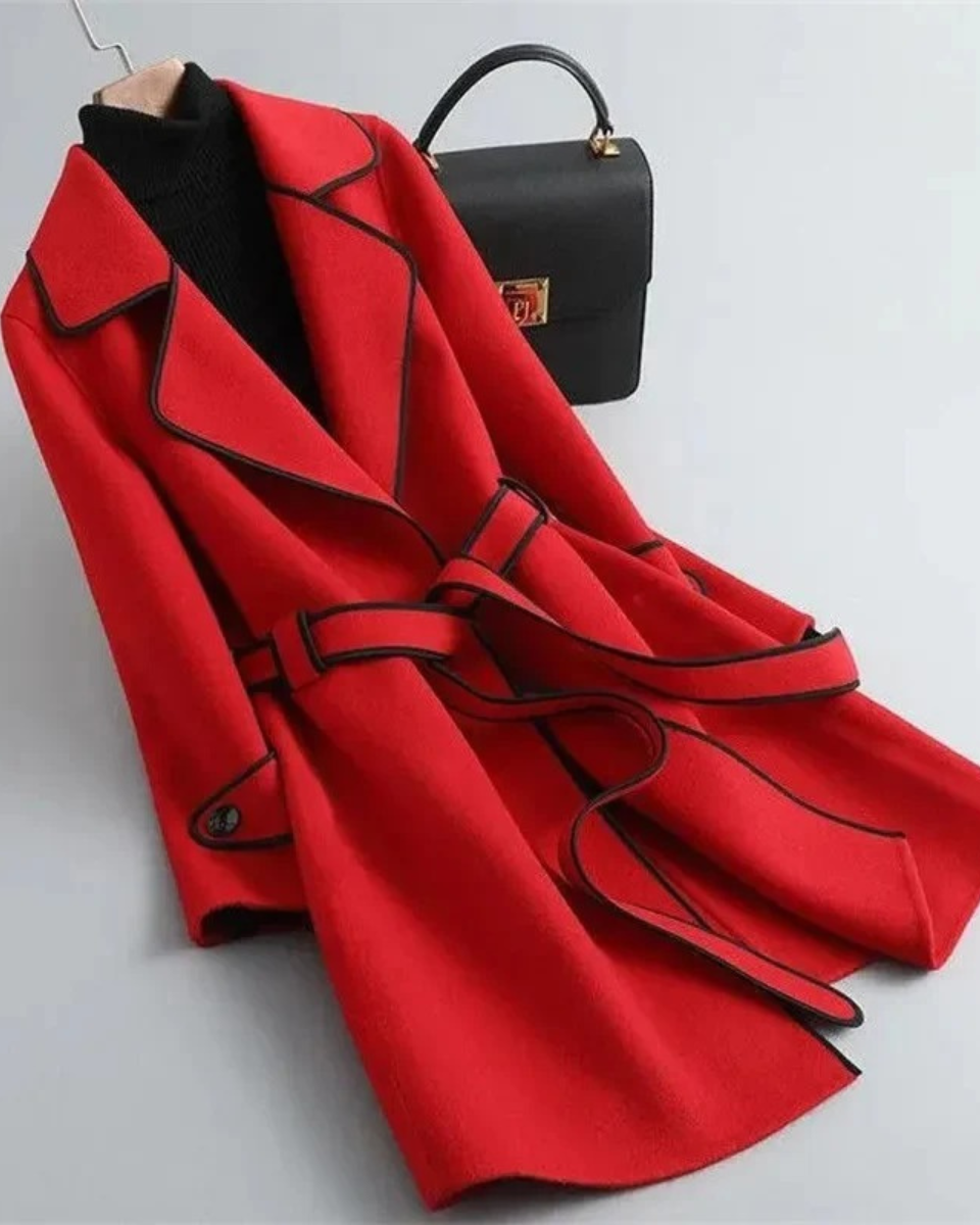 Women's Belted Trench Coat | Longline & Tailored Fit 5