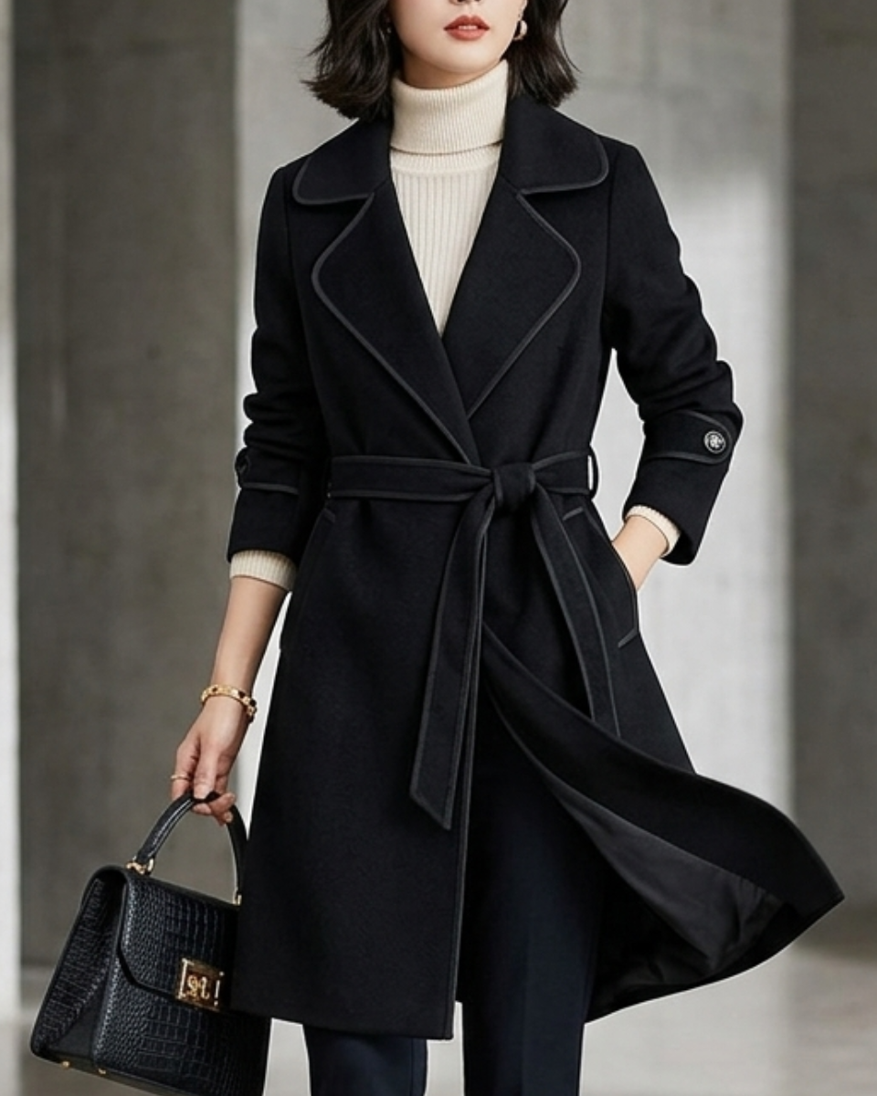 Women's Belted Trench Coat | Longline & Tailored Fit 10