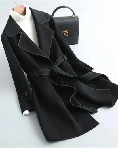 Women's Belted Trench Coat | Longline & Tailored Fit 11