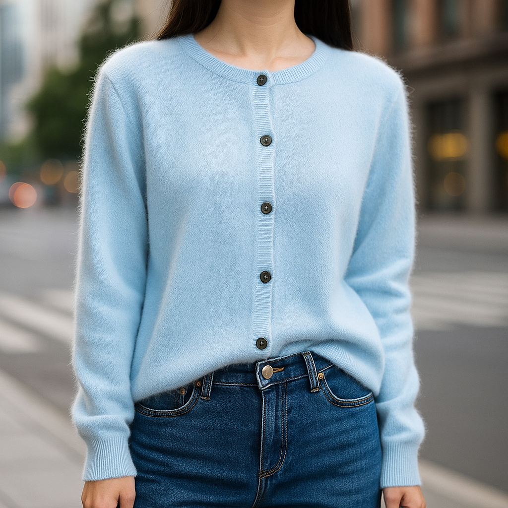 Luxuriously Soft Mink Cashmere Sweater 1
