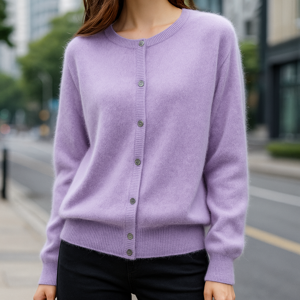 Luxuriously Soft Mink Cashmere Sweater 2