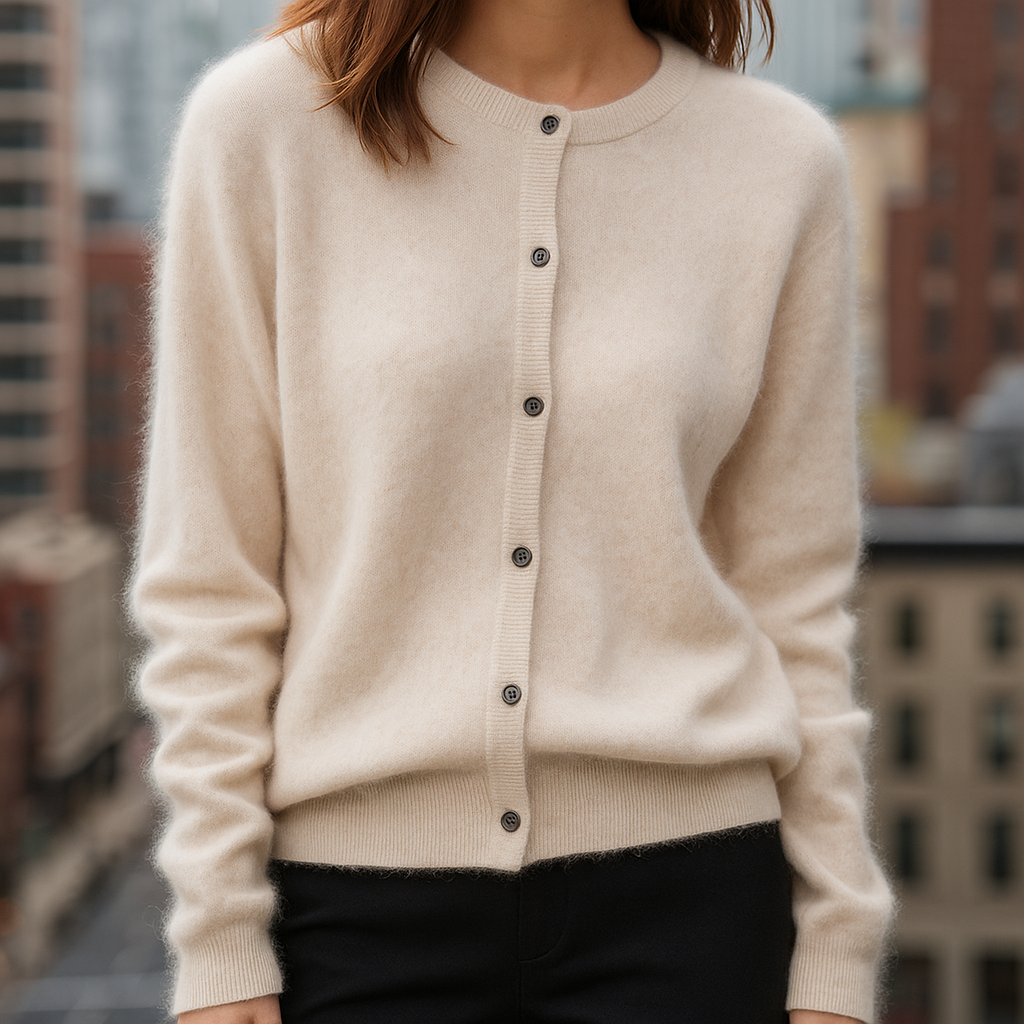 Luxuriously Soft Mink Cashmere Sweater 4