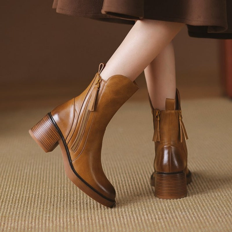 Brown Ankle Boots