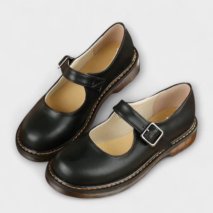 Mary Jane Shoes For Women | Buckle Strap Rounded Toe 1