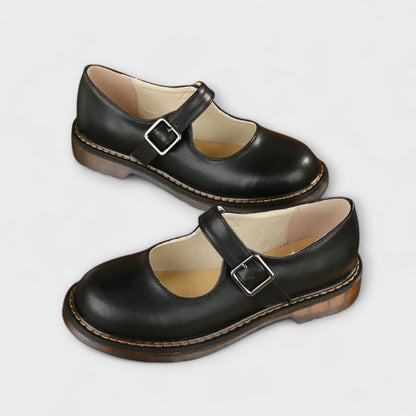 Mary Jane Shoes For Women | Buckle Strap Rounded Toe 3