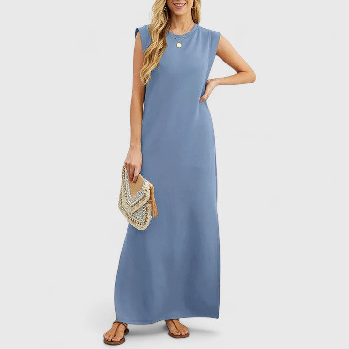 Maxi Dress | Sleeveless Column