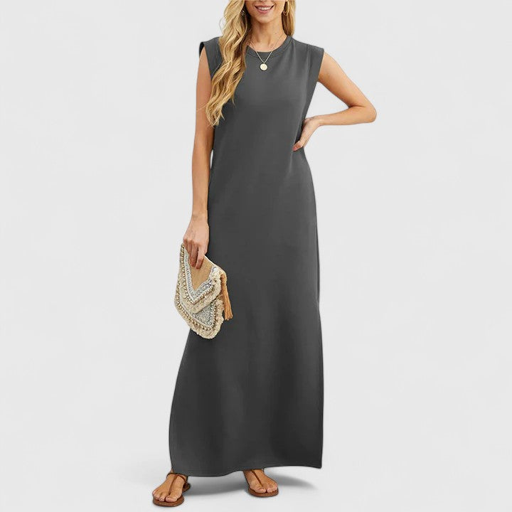 Maxi Dress | Sleeveless Column
