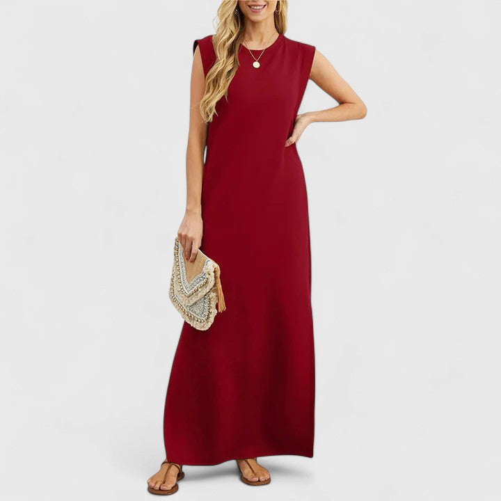 Maxi Dress | Sleeveless Column