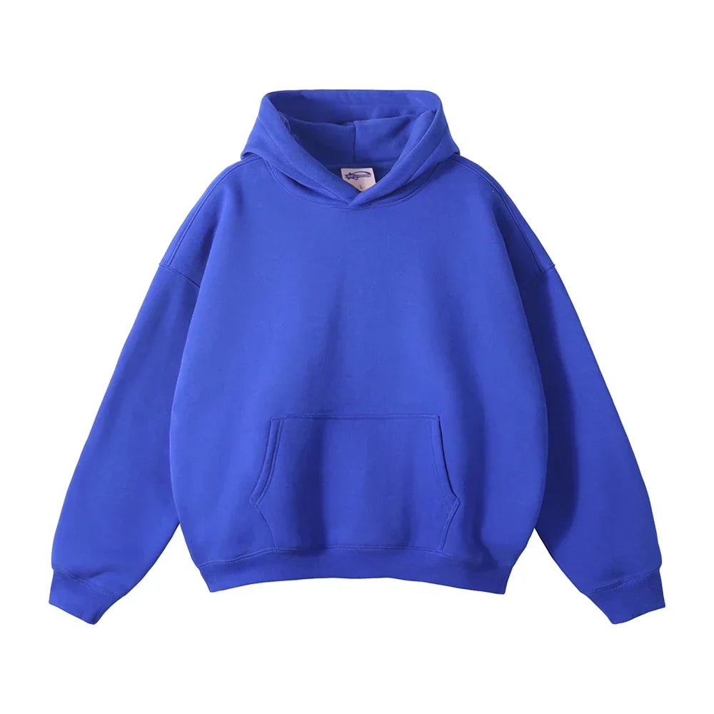Relaxed Fit Pullover Hoodie for Men - Image 10