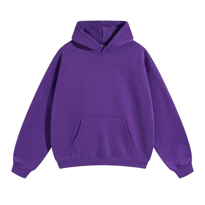 Relaxed Fit Pullover Hoodie for Men - Image 12