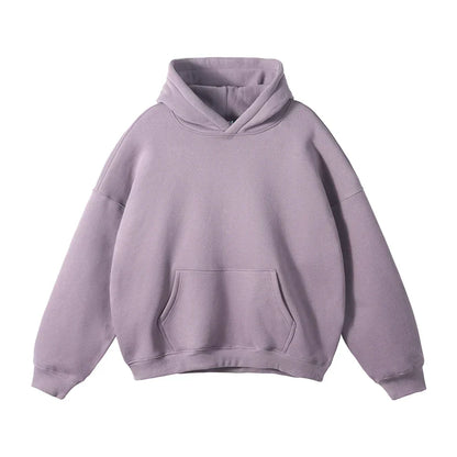 Relaxed Fit Pullover Hoodie for Men - Image 13