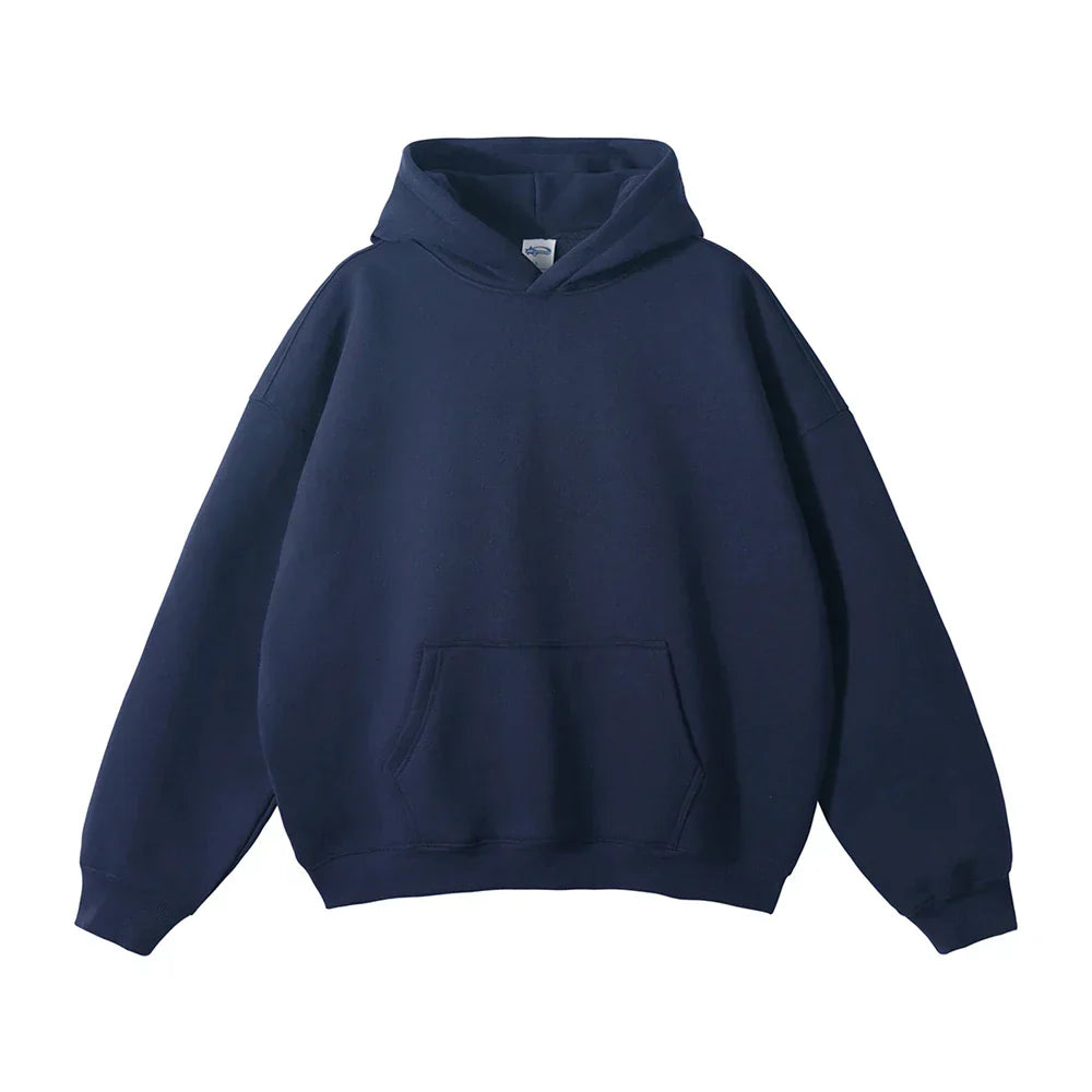 Relaxed Fit Pullover Hoodie for Men - Image 14