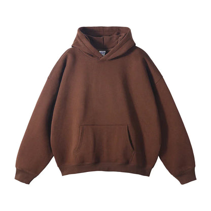 Relaxed Fit Pullover Hoodie for Men - Image 16