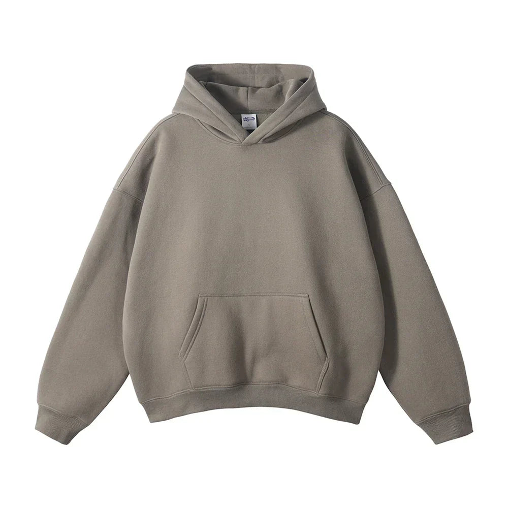 Relaxed Fit Pullover Hoodie for Men - Image 17