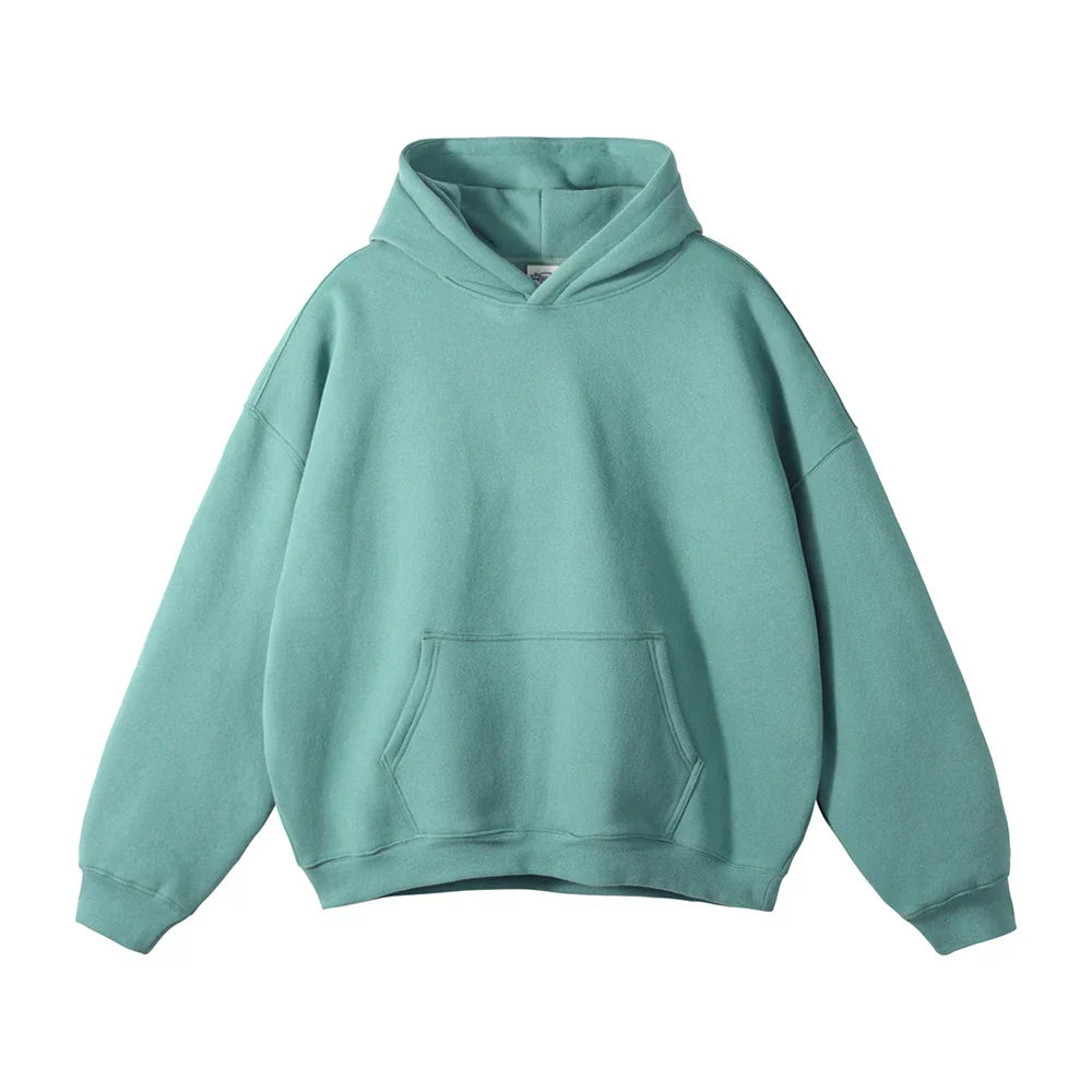 Relaxed Fit Pullover Hoodie for Men - Image 18