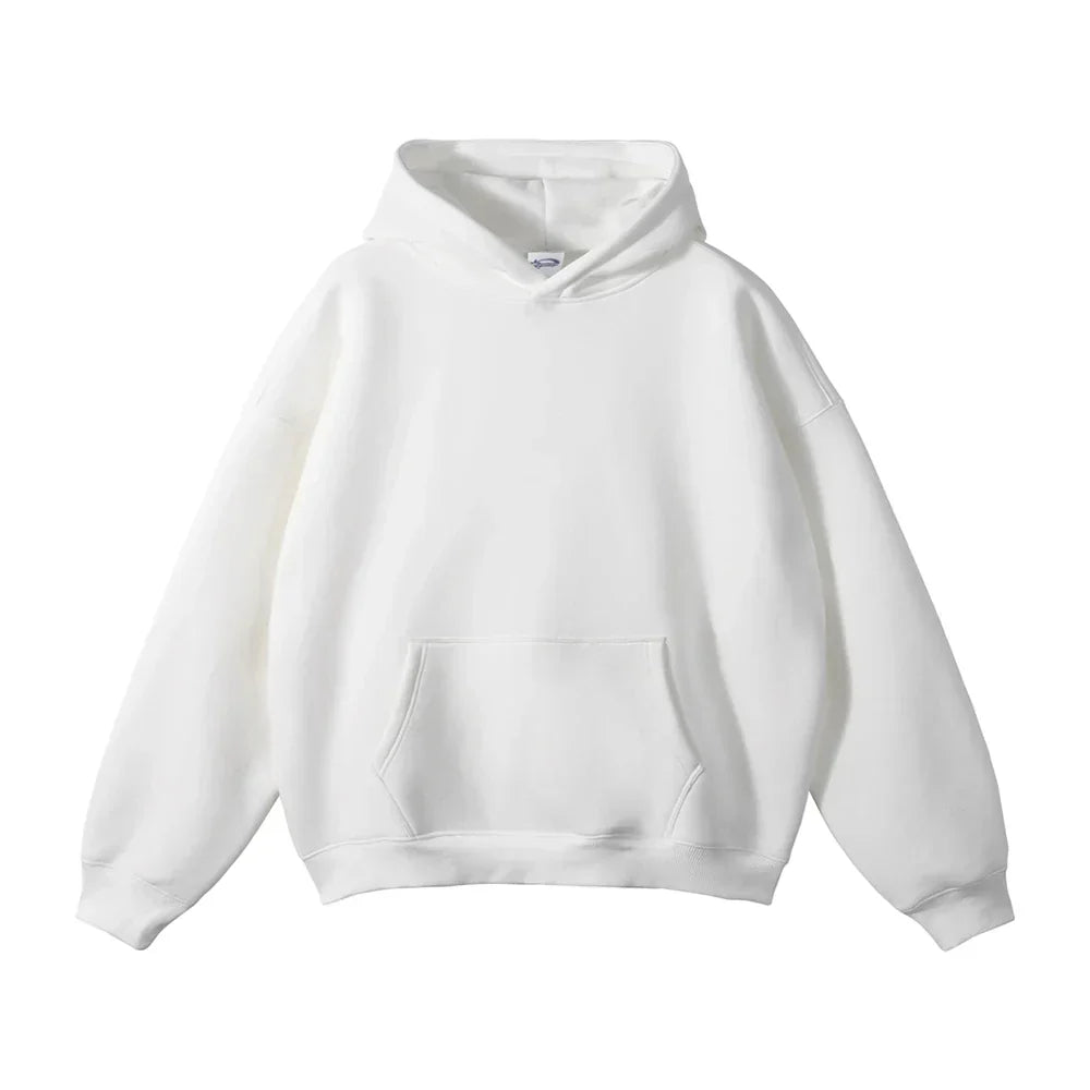 Relaxed Fit Pullover Hoodie for Men - Image 19