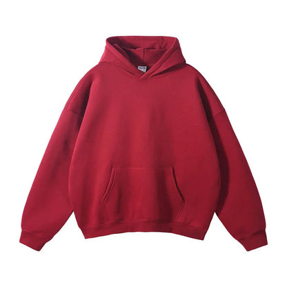 Relaxed Fit Pullover Hoodie for Men - Image 2