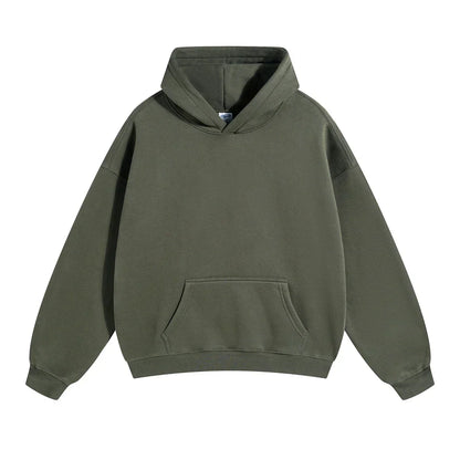 Relaxed Fit Pullover Hoodie for Men - Image 20