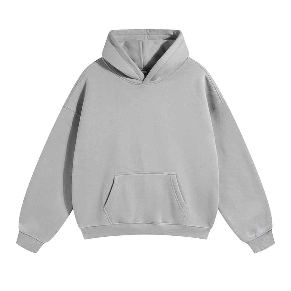 Relaxed Fit Pullover Hoodie for Men - Image 22