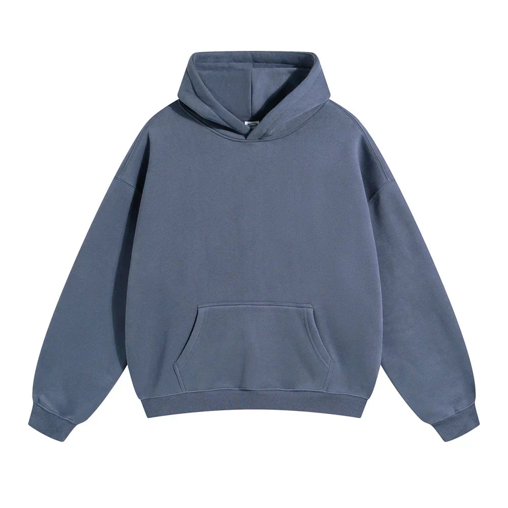Relaxed Fit Pullover Hoodie for Men - Image 24