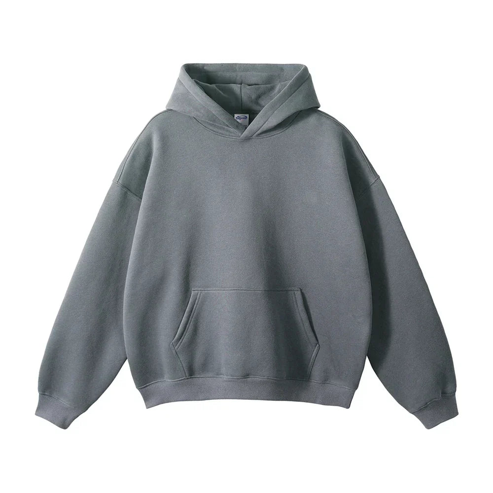 Relaxed Fit Pullover Hoodie for Men - Image 25