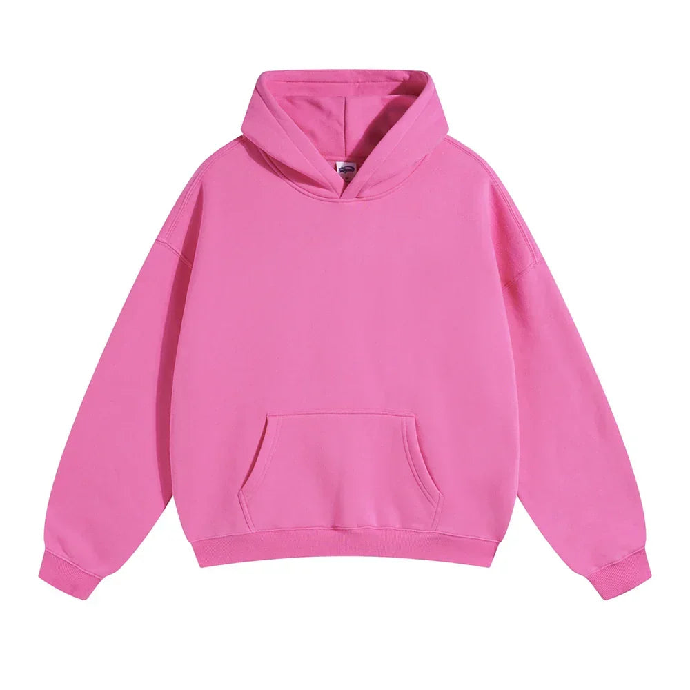 Relaxed Fit Pullover Hoodie for Men - Image 4
