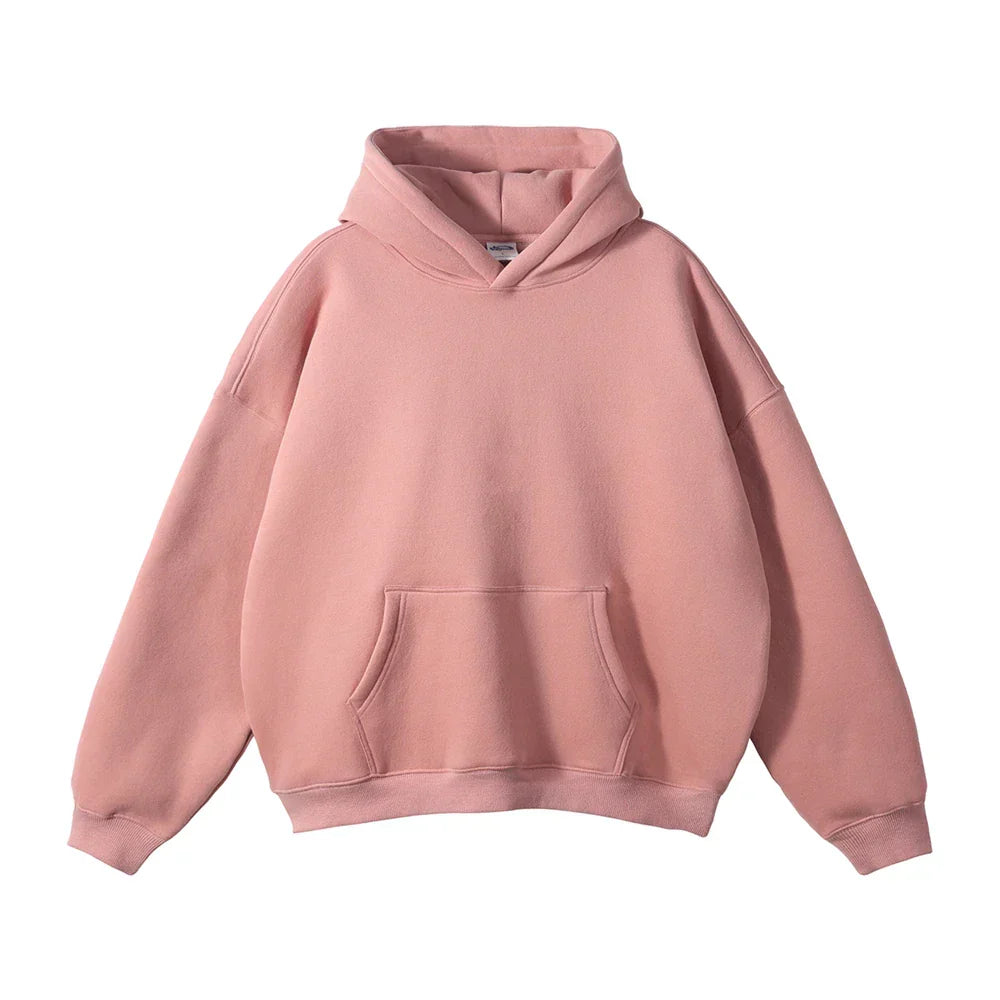 Relaxed Fit Pullover Hoodie for Men - Image 7