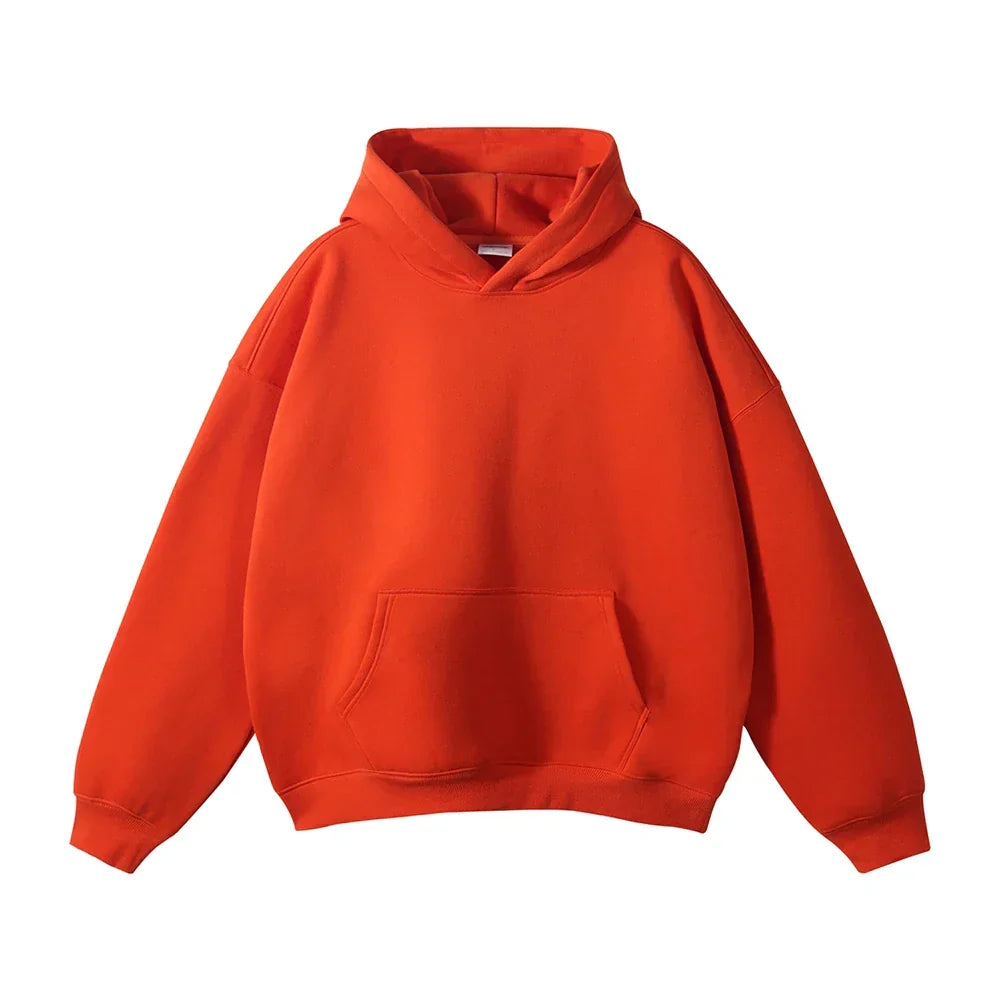 Relaxed Fit Pullover Hoodie for Men - Image 8